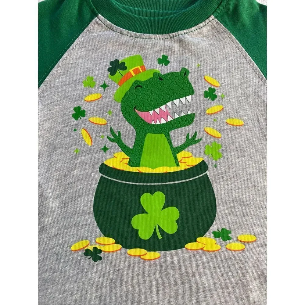 CELEBRATE 12M Boy’s 2 St. Patrick's Day SHORT SLEEVE TSHIRTS